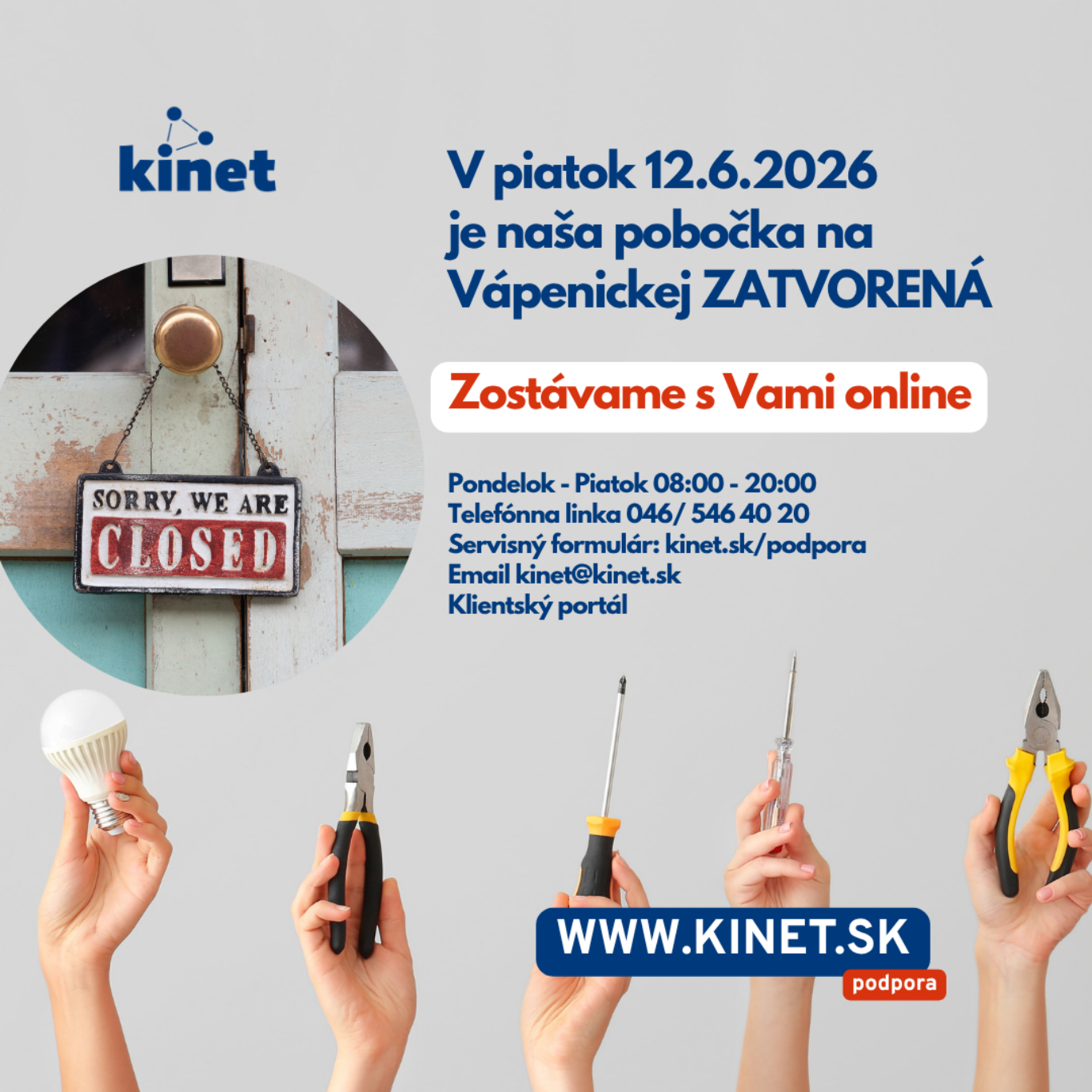 zatvorene kinet