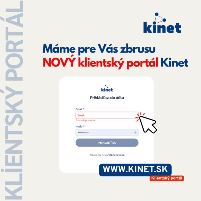 Novinky: Máme nový klientský portál