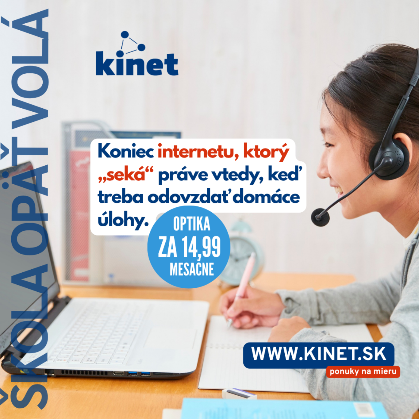 opticky internet kinet